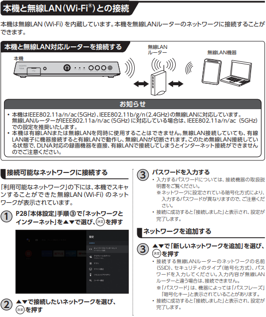 ケーブルプラスSTB-2_本機とネットワーク機器との接続３