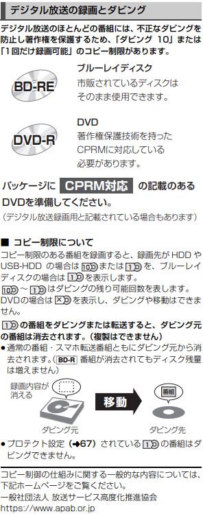 ハードディスクからへの移動ムーブ機能の仕様について